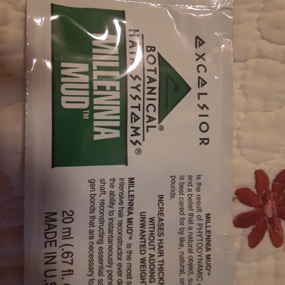 5 packets Millennia mud Axcalsior Reconstr…